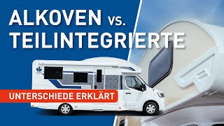 Alkoven vs Teilintegrierte  Unterschiede erklärt  Ahorn Camp [upl. by Siroved]