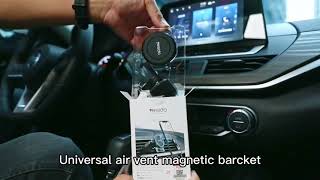 C134 YESIDO Super Strong Magnetic Air Vent Using 6pcs Magnets Inside Car Mobile Phone Holder [upl. by Drof338]