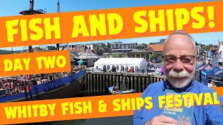 DAY 2 WHITBY FISH amp SHIPS FESTIVAL [upl. by Ynittirb]