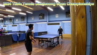 Sameer Haldule 1650 vs Edward Truong 1695 🏓 O30 Match 🏓 2024 Table Tennis Dandenong Open [upl. by Tobit]