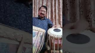 Eak hati poron  16 beatsTintal  tabla shorts  yt viral yt music bipradas bhattacharya [upl. by Erdda]