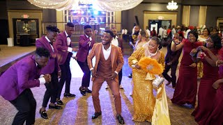 Congolese Wedding Entrance Dance  Kigusile Ft Papi Mlenda Buffalo NY [upl. by Karin]