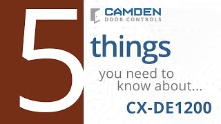 CXDE1200 Delayed Egress Magnetic Locks  5 Things You Need to Know [upl. by Apoor]