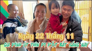 Ngày 22 Tháng 11 Gia đình Út Thìn đi đặt bát sáng naythichminhtue minhtue [upl. by Dloreg]