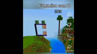 Não pense em coisa errada minecraft WSDKaique1807 [upl. by Tnairb]