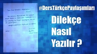 Dilekçe Nasıl Yazılır [upl. by Alien]