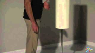 Adesso 4019 22 Hepburn Floor Lamp  Product Review Video [upl. by Airoled]