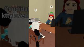 GETTING HIRED IN ROBLOX🥳 shorts roblox [upl. by Eadahs]