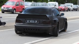 BMW E36 Compilation  Accelerations Burnouts Sounds [upl. by Heaps49]