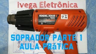 Soprador Black Decker não esquenta prática [upl. by Shermie]