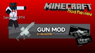 Minecraft Has Guns Now MrCrayfishs Gun Mod Minecraft Mod Review [upl. by Keen]