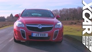 Vauxhall Insignia VXR Supersport Understated grunt  XCAR [upl. by Uhsoj]