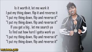 Missy Elliott  Work It Remix ft 50 Cent Lyrics [upl. by Inanaup568]