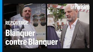 Dans le Loiret le duel à distance entre JeanMichel Blanquer et son sosie [upl. by Sirromal]