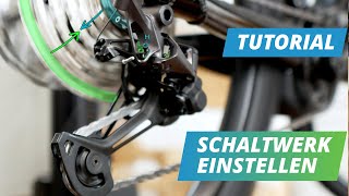 So stellt ihr euer Schaltwerk richtig ein  Elektrofahrrad24de [upl. by Kit937]