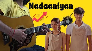 quot Nadaaniyanquot  Guitar Lesson  Easy Guitar Trending Song [upl. by Catha]