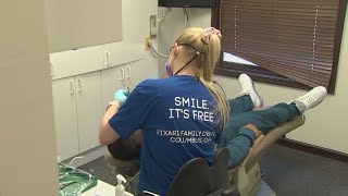 Hundreds receive dental care at central Ohio dentist office [upl. by Hazrit184]