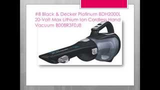 Top 10 Handheld Vacuum for Car  Best Handheld Vacuum Cleaner [upl. by Eisinger]