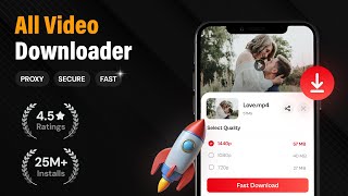 All Video Downloader App  Download Videos Reels amp Photos Easily [upl. by Idna]