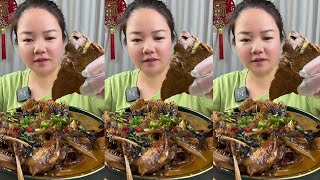 Monkfish Liver，Mukbang Eating Show [upl. by Arielle]