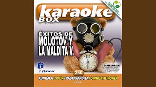 Rastamandita Karaoke Version [upl. by Eldrid]