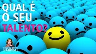 Qual é o Seu TALENTO Teste Psicológico e Personalidade  IncrivelMente Curiosa [upl. by Alih581]