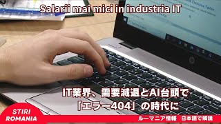 IT業界、需要減退とAI台頭で「エラー404」の時代に～給与20％減、インド人材との競争激化～ [upl. by Fattal26]