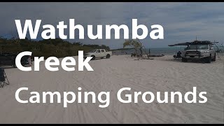 Checking Out The Camping Ground at Wathumba Creek on Fraser Island  All About Fraser [upl. by Ecinnej]