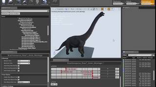 Ark Survival Evolved  BrachiosaurusGiraffatitan Roar Animation Update  WIP [upl. by Calendre726]