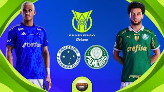 Cruzeiro X Palmeiras  Brasileirão  4K  PS5™ [upl. by Eiboj]