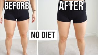 I TRIED EMI WONG SLIM LEG WORKOUT FOR A WEEK WITH NO DIET [upl. by Swithbert]