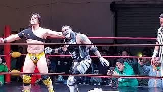 Garza Jr y Ultimo Ninja vs Penta 0M y Rey Fénix 12 [upl. by Nnep495]