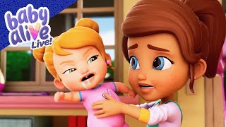 🔴 LIVE Baby Alive Official 👶 The Babies First Tooth 🦷 Family Kids Cartoons Livestream [upl. by Anyak771]