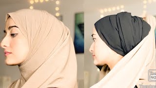 How to Set amp Give Volume Under your Hijab Under hijab tutorial [upl. by Blankenship963]