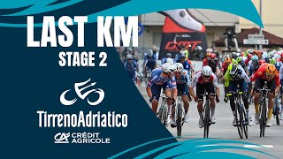 Tirreno Adriatico 2024  Last KM The Sprint [upl. by Retepnhoj]