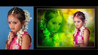 Photoshop cc tutorial cut out hair techniques in HIndi [upl. by Akcinat]