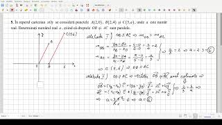 Drepte paralele drepte perpendiculare vectori  BAC2025 [upl. by Friend]