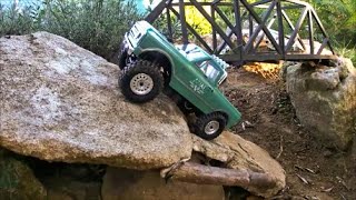 Axial SCX24 C10 Backyard Crawling [upl. by Oleusnoc]