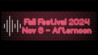 Fall Festival 2024 Afternoon [upl. by Hait]