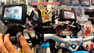 BMW Motorrad Navigator IV on BMW R 1200 GS LC 2013 review by MotoRAID Greek [upl. by Servais]