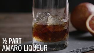 How To Make A Hornitos® Black Barrel® Tequila Old Fashioned  TheCocktailProjectcom [upl. by Dara]