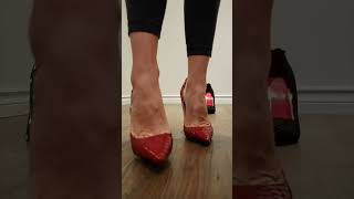 1 2 or 3 High Heels Try On [upl. by Roberto]