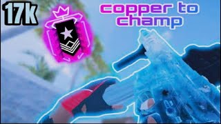 THE 1 BEST CONSOLE CHAMPION ON CONTROLLER  COPPER TO CHAMP 17 KILL GAMEPLAY [upl. by Dowd]