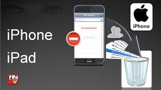 iPhone How to delete all contacts at once [upl. by Etac]