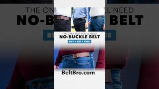 Easy amp Lightweight Belt for Everyone  BeltBro NoBuckle [upl. by Elatan286]