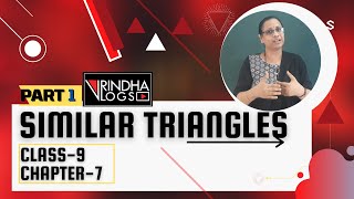 Class 9  Maths  Chapter 7  Part 1  Similar triangles  Kerala State Syllabus [upl. by Notxed]