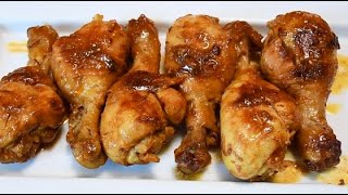 Cómo hacer unas ricas Piernitas de Pollo con solo 4 ingredientes [upl. by Wolsniw]