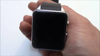 How To Install A SIM Card And Memory Card On A GT88 Smartwatch Watch Phone [upl. by Lesak]