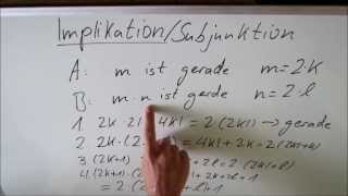 Analysis 1 Grundlagen Aussagenlogik 34 [upl. by Alrep]