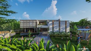 Modern luxury home at Kottayam Kerala [upl. by Ferd]